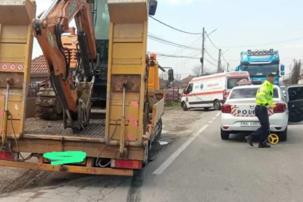 Bătrân de 91 de ani, din Vâlcea, lovit mortal pe o trecere de pietoni de un camion