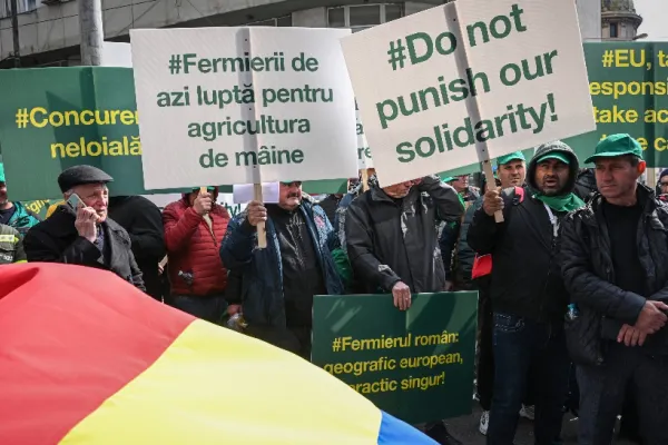 Fermierii ucraineni, despre protestele colegilor din România: „Sunt politice, nu au justificare!”