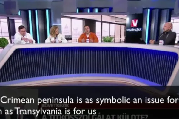 Discurs halucinant la o televiziune de propagandă din Ungaria: Transilvania e pentru maghiari cum e Crimeea pentru Putin