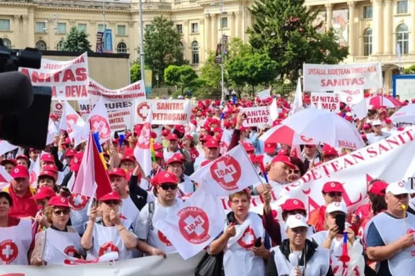 GREVĂ în sistemul medical din 7 iunie - Anunțul sindicatelor din Sănătate pentru Guvernul României