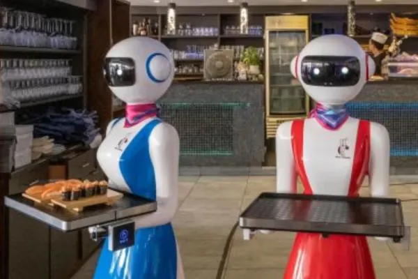 Bulgarii introduc chelneri roboți în restaurante. Vorbesc engleză, bulgară, iau comenzi și servesc