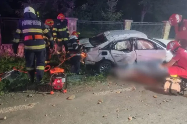 Accident teribil în Suceava: un tânăr a murit pe loc, iar o fetiță de 4 ani este în stare gravă, după o șicanare în trafic. Detalii șocante din anchetă
