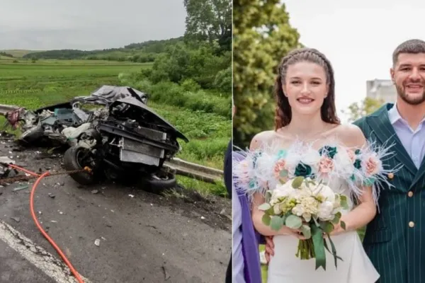 Cine erau Ana și Lucas, cei doi polițiști care au murit în teribilul accident de la Cluj - Erau căsătoriți de o săptămână, tânăra era gravidă