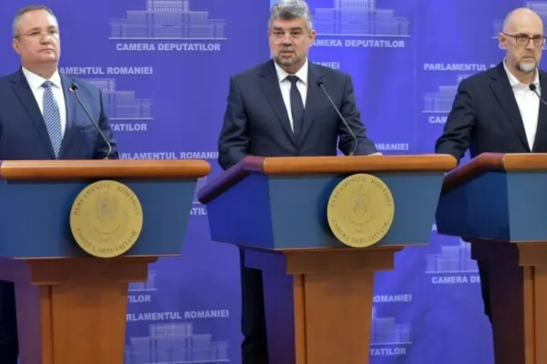 S-a încheiat ședință crucială la Guvern între Nicolae Ciucă, Marcel Ciolacu și Kelemen Hunor - Primele declarații ale liderului UDMR
