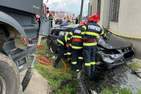 Accident cumplit în Giurgiu. Trei persoane au decedat