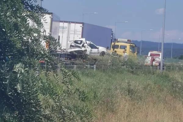 Un nou accident teribil pe Autostrada Lugoj – Deva, al doilea în aceeași zi