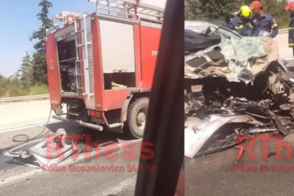 Accident cumplit pe o autostradă din Grecia! Doi români și-au pierdut viața, iar copiii lor sunt grav răniți - VIDEO