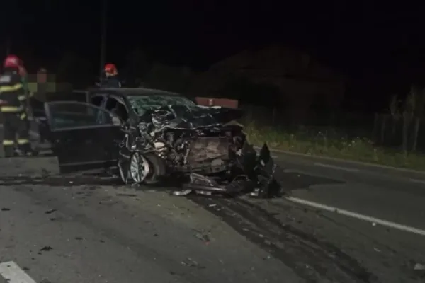 Un nou accident teribil provocat de un șofer beat. 5 persoane rănite pe o șosea din Argeș