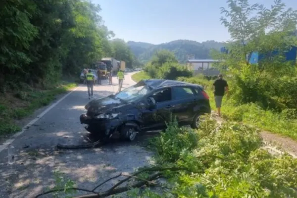 Încă un accident grav provocat de un șofer ce părea să fie drogat - VIDEO