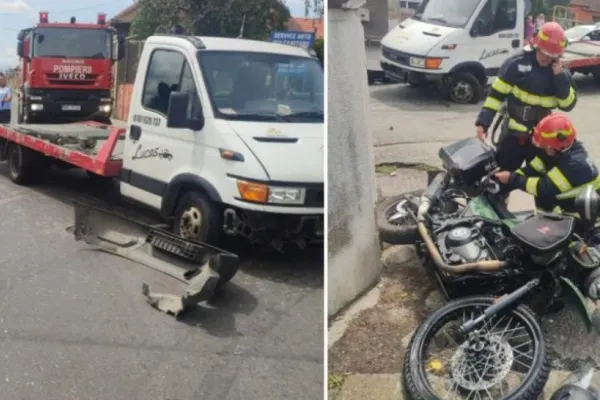 Artistul CRBL, implicat într-un accident - A fost transportat de urgență la spital după ce a intrat într-o depășire periculoasă, pe motocicletă