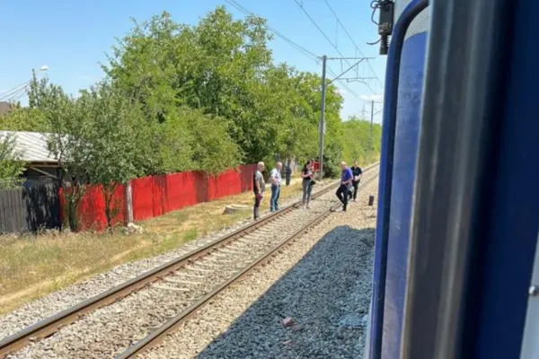 Accident pe calea ferată, în dreptul orașului Pantelimon. Un bărbat a murit după ce a fost călcat de tren