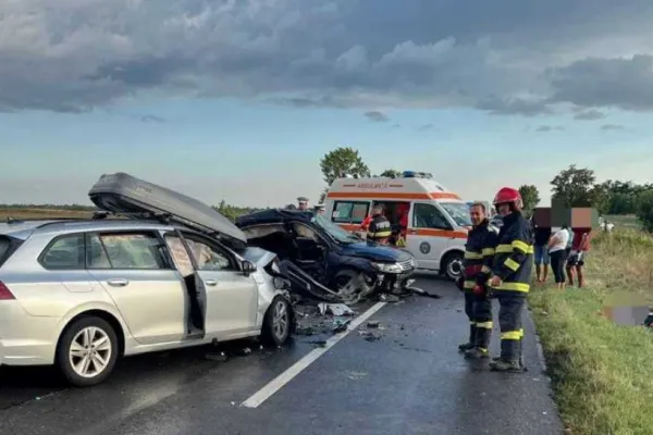 Accident grav între Ialomția și Buzău - Un mort și trei răniți
