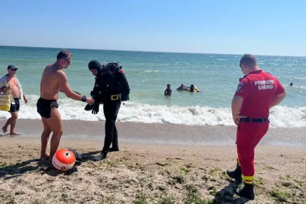 O nouă victimă pe litoralul românesc. Marea a adus la mal trupul unui bărbat, la Eforie Nord