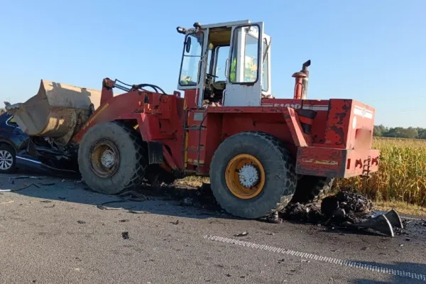 Accident grav, în Rădăuți: un bărbat a murit după ce a intrat cu mașina într-o volă - FOTO