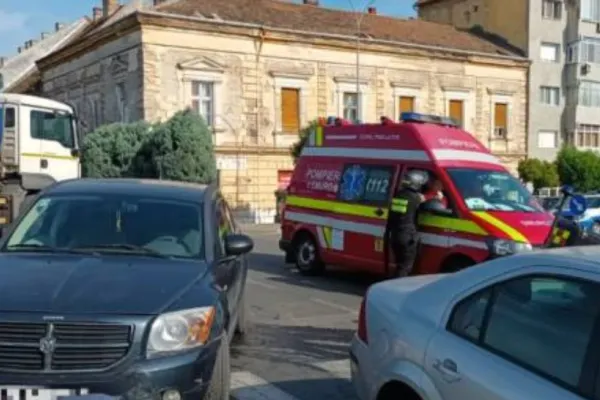 Accident grav în Timișoara: O femeie a fost rănită pe trecere din cauza unui șofer drogat - 2 mașini implicate - Incredibil ce s-a întâmplat