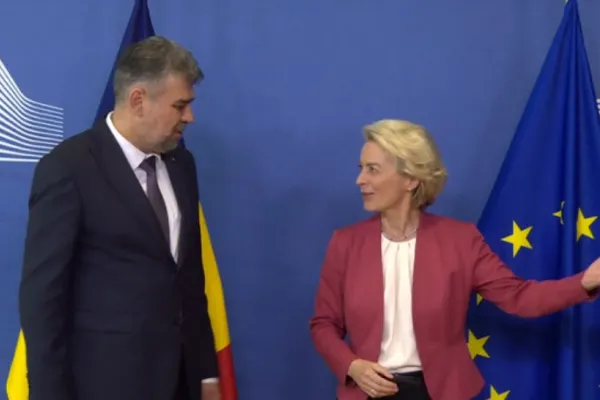 Ciolacu, marginalizat de Ursula von Der Leyen. Sefa CE, tăcere totală despre întâlnirea cu premierul român