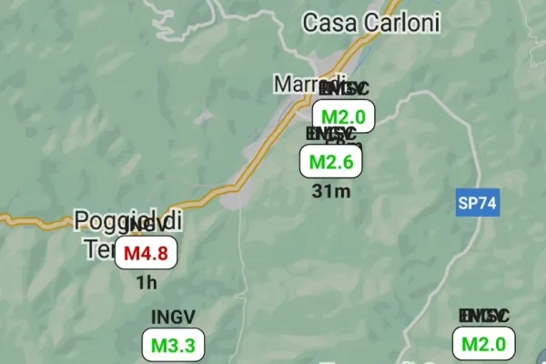Panică în Italia. Regiunea Toscana, zguduită de cutremure în serie. Cel mai puternic a avut magnitudinea de 4,8