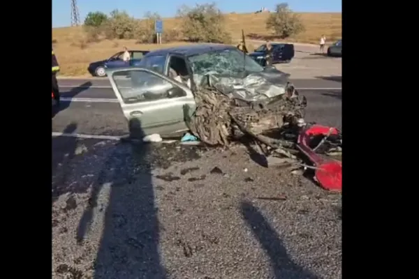 Accident grav pe DN 22, în Constanța. O femeie a murit, mai multe persoane au fost rănite VIDEO