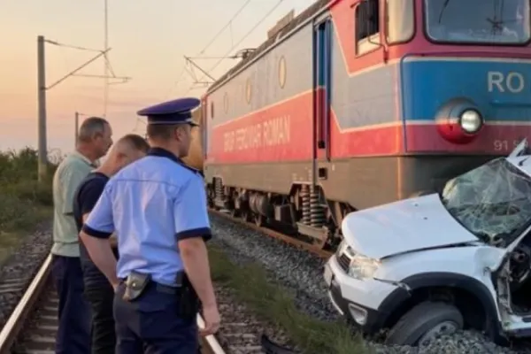 Cine sunt victimele accidentului feroviar de ieri, de la Țintești: 6 copii, rămași orfani de ambii părinți