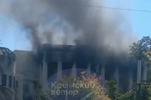Ucraina a lovit și a distrus sediul Statului Major al Flotei Ruse de la Marea Neagră - VIDEO