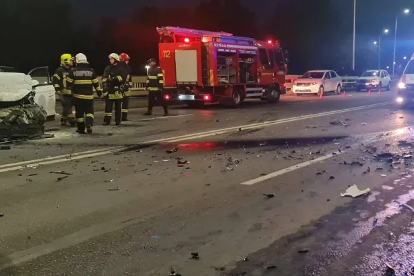 Accident foarte grav în Satu Mare: Carambol provocat de un șofer băut soldat cu un mort și răniți, inclusiv un copil de 5 ani - VIDEO