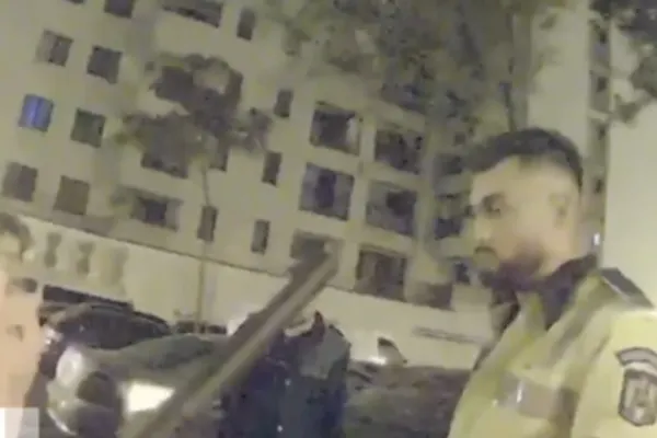 Noi imagini în cazul tânărului drogat care ar fi murit după bătăile polițiștilor - Înregistrare de pe bodycam-ul unui agent
