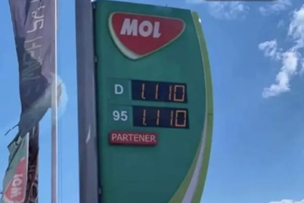 Stația MOL din Roman, care a vândut apă pe post de carburant, a fost închisă de Protecția Consumatorului