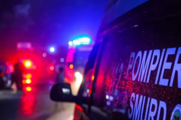 Accident grav în județul Alba: 3 răniți cu traumatisme multiple după un carambol pe DN14 Teiuș-Blaj - Intervenția rapidă a pompierilor
