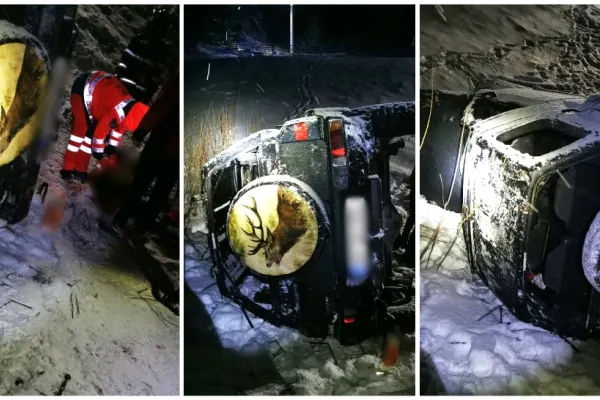 Accident șocant în Suceava: Șoferul a murit pe loc, pasagerul din dreapta a scăpat ca prin minune