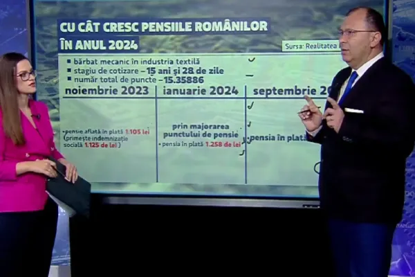 Anunț crucial de la președintele Casei de Pensii de Ziua Națională: Unele pensii cresc și cu 71%