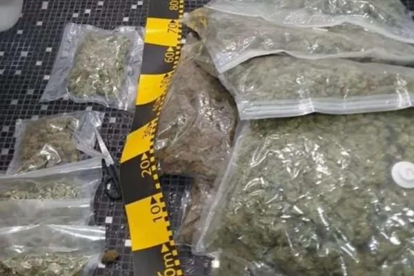 Grup de traficanți din Cluj și Iași, anihilat de polițiști. Drogurile confiscate sunt evaluate la 1 milion de euro FOTO