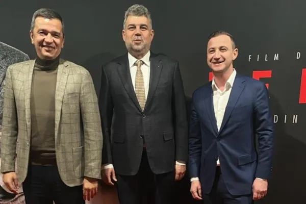 Marcel Ciolacu a fost la cinema cu Sorin Grindeanu și Alfred Simonis. Ce film au văzut