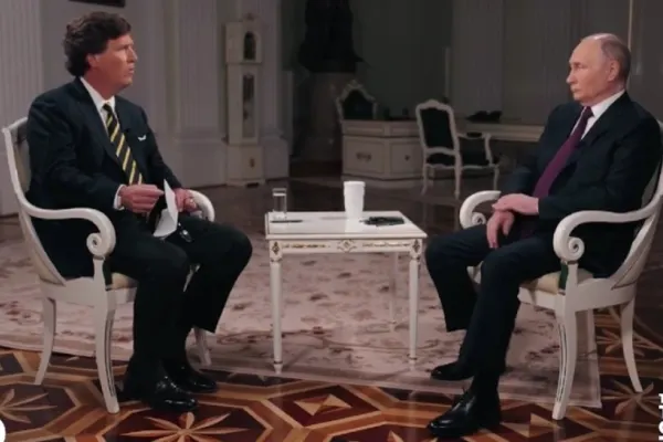 Vladimir Putin, interviu exploziv cu controversatul jurnalist Tucker Carlson. Liderul rus exclude invadarea unei țări NATO