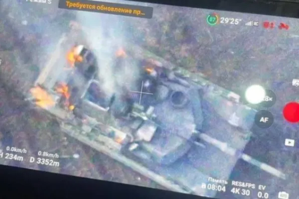 Rusia a distrus, în premieră, un tanc american trimis în Ucraina, la doar câteva zile după ce a intrat în luptă - VIDEO