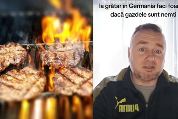 Român, revoltat de grătarele din Germania: „Faci foamea dacă gazda e neamț. Am fost 15 invitați și avea 4 fripturi”