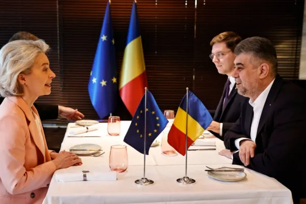Marcel Ciolacu, după întrevederea cu șefa CE, Ursula von der Leyen: Am discutat despre aderarea completă la spațiul Schengen