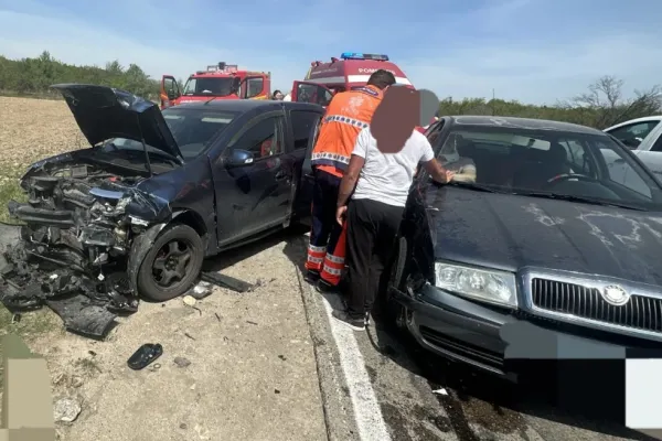 Accident grav în Argeș, printre victime se numără și o fetiță de doar 6 ani