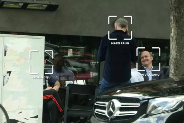 Matei Paun, sponsorul lui Nicușor Dan, întâlnire cu Florin Cîțu. La masă era și Dan Vîlceanu. S-a băut și s-a mâncat pe săturate FOTO/VIDEO