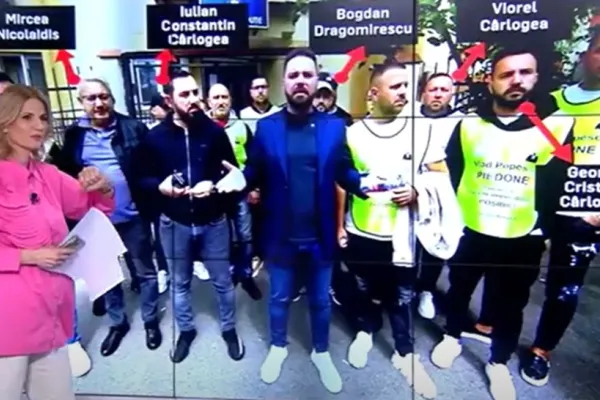Hidra care a pus stăpânire pe Capitală, demontată la Realitatea. Dubioșii din spatele lui Piedone Jr., angajați pe bani publici VIDEO