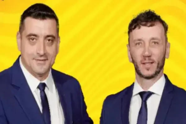 George Simion îl susține pe Vicențiu Mocanu, candidat AUR, la Primăria Râmnicu Vâlcea