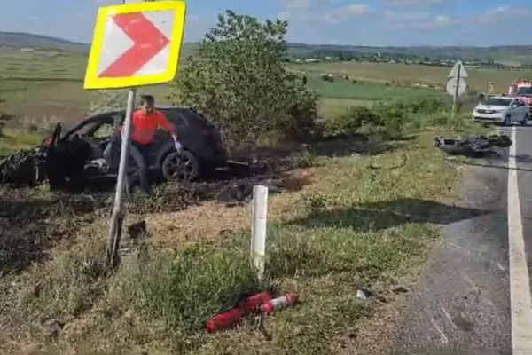 Accident grav pe DN 24, în Vaslui. 3 oameni au murit, iar o persoană este în stare critică VIDEO