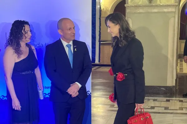 Jurnalista Realitatea PLUS Ana Maria Păcuraru, la Ziua Națională a Israelului: „A fost o seară de celebrare, solidaritate și prietenie”