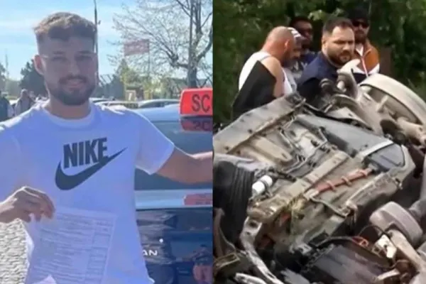 Andrei a avut parte de un destin cumplit la 19 ani. Tânărul a decedat într-un accident rutier alături de vărul său