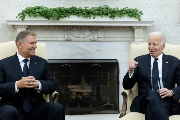 Klaus Iohannis, declarații bombă la Washington: România ar putea trimite un sistem Patriot Ucrainei. Ce i-a cerut președintele Biden