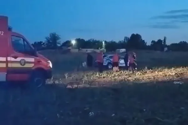 Accident pe o șosea din județul Teleorman. Doi copii, de 9 și 10 ani, și un adult, grav răniți VIDEO