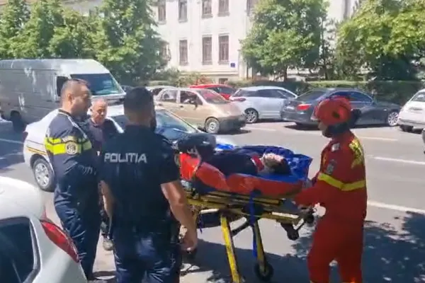 Accident grav de autobuz în Brașov. Șase oameni au ajuns la spital - VIDEO