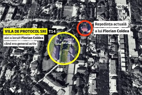 Realitatea PLUS a descins în bârlogul generalului negru. Coldea, gard în gard cu o vilă de protocol a SRI