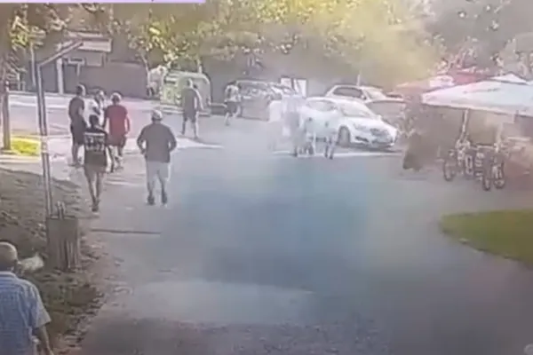 Primele imagini cu accidentul mortal din Parcul Pantelimon: un copil a decedat și altul este în stare gravă