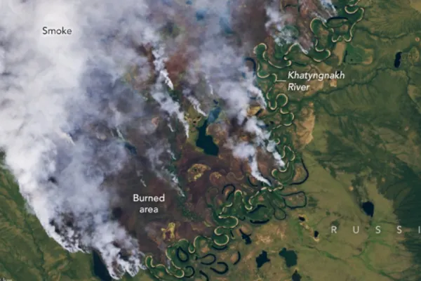 Siberia arde. Peste 1 milion de hectare, mistuite de incendiile forestiere izbucnite la polul frigului din Rusia