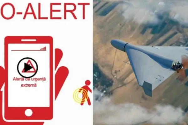 Alertă aeriană în nordul județului Tulcea, din cauza războiului din Ucraina. Locuitorii, avertizați de pericolul căderii unor obiecte din spațiul aerian